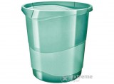 Esselte "Colour` Ice" papírkosár 14l-es, áttetsző zöld