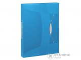 Esselte "Jumbo Vivida" 40 mm, PP, A4, gumis mappa,kék