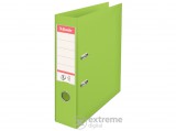 Esselte "Standard" 75 mm, A4, PP/PP, élvédő sínnel iratrendező, Vivida zöld