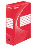 ESSELTE "Standard" A4 100 mm karton piros archiváló doboz