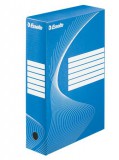 ESSELTE "Standard" A4 80 mm karton kék archiváló doboz