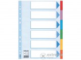 Esselte standard karton elválasztólap, 6 részes