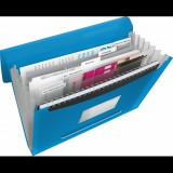 Esselte Vivida A4 6 rekeszes műanyag harmónikamappa - Kék (624015)