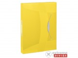 Esselte "Vivida Jumbo" A4 PP gumis mappa, Vivida sárga