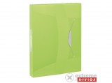 Esselte "Vivida Jumbo" A4 PP gumis mappa, Vivida zöld