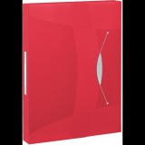 Esselte Vivida Jumbo Gumis Mappa - A4, 40 mm, Piros (624048)