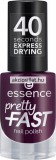 Essence Pretty Fast körömlakk 05 Purple Express 5ml