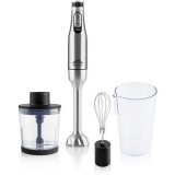 ETA 321590000 Spesso II 1200 W, 0.6 l, turbo Fekete-Inox-Átlátszó botmixer szett