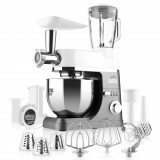 ETA 412890010 Gustus IV, 1200 W, 86 dB, 6 Sebességfokozat, 5.5 l, Szürke-Inox konyhai robotgép szett