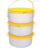 Ételhordó 3-as műanyag Star