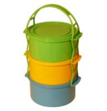 Ételhordó 3x1L Színes