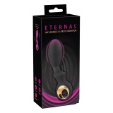 Eternal - felpumpálható G-pont vibrátor (fekete)