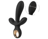 Eternal - felpumpálható tripla vibrátor (fekete)