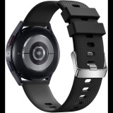 Eternico Essential with Metal Buckle Universal Quick Release 20mm - Solid Black (AET-QR20EMB-SoBl)