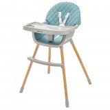 Etetőszék Baby Mix Freja wooden dusty green