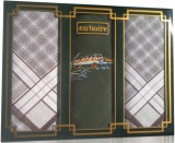 Etex M15-csuka férfi textilzsebkendő lux díszdobozban 3db