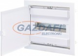 ETI 001101025 ECG14 14 modulos elosztó szekrény, süllyesztett, fehér fémajtóval