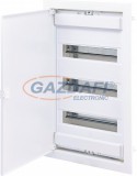 ETI 001101027 ECG42 42 modulos elosztó szekrény, süllyesztett, fehér fémajtóval