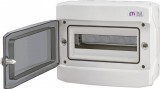 ETI 001101062 ECH-12PT, kültéri műanyag szekrény, 12 modul, IP65