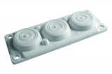 ETI 001338450 EH-TC-3-S kábelátvezető M8-as csavarokkal, 1 készlet