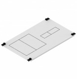 ETI 001339454 CP 3-2 K00 M előlap 3xKVL00 és 16 modul kivágással (750x300)