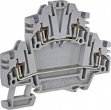 ETI 003903183 ESP2-HMD.1 rugós kétemeletes sorkapocs, 1,5 mm², szürke