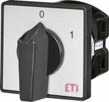 ETI 004773012 CS 40 91 U kétpólusú kétállású bütykös kapcsoló 40A