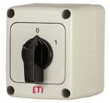 ETI 004773160 CS 25 91 PN tokozott kétpólusú BE-KI kapcsoló 25A