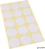 . Etikett, köralakú, 30 mm átmérő, 60 etikett/csomag