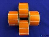 . Etikett, thermo, 25x45 mm, 1000 etikett/tekercs, narancs