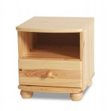 Etsberger CLAUDIA 1 fiókos éjjeliszekrény