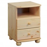 Etsberger Claudia éjjeli szekrény 2 fiókos polcos