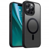 Etteri Matt MagSafe-kompatibilis tok iPhone 15 Pro Max - fekete