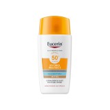 Eucerin Sun Hydro-Protect ultra könnyű színezett napozó fluid arcra SPF50+ medium árnyalat 50ml