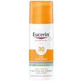 Eucerin Sun Oil Control napozó gél-krém arcra FF30+ 50ml
