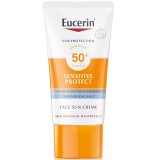 Eucerin Sun Sensitive Protect Napozó krém arcra FF50+ 50ml