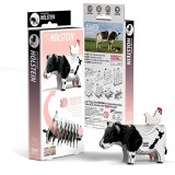 Eugy 3D puzzle-ök EUGY Holstein-fríz tehén 3D puzzle