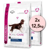 EUKANUBA Daily Care OVERWEIGHT & STERILISED - 2 x 12,5 kg