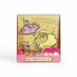 Eureka First Wire Puzzle Szett - Állatok 1 - Cast - fém ördöglakat