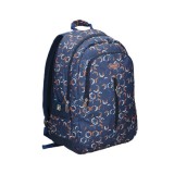 Eurocom Street United Flaw háromrekeszes iskolatáska, hátizsák