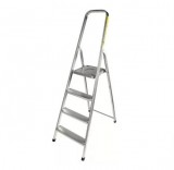 Eurogold Létra 4 fokos fém 150kg-ig