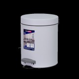 Eurogold Sirius 5 literes pedálos műanyag szemetes - Fehér (801205 WHITE)