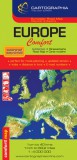 EURÓPA COMFORT TÉRKÉP 1:4 000 000 "SC"