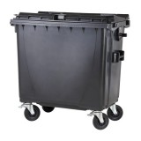 Europlast 770 literes műanyag konténer - fekete 0029-3