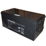 Europower 12V 210Ah Ciklikus zselés akkumulátor 200Ah méretben