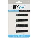 Eurostil Hullámcsatt Fekete 5 cm egyenes 24db/csomag 01609/50