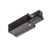 EUTRAC bal tápcsatlakozó fekete 230V