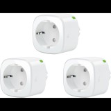Eve Energy Smart Plug (Apple, Google & SmartThings kompatibilis) (3-pack) (N/A)