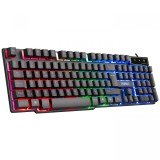 Everest KB-188 Borealis Rainbow RGB Keyboard Black HU 37428