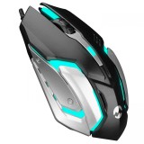 Everest SM-G72 RGB Gaming Optical Mouse Black/Silver 24123